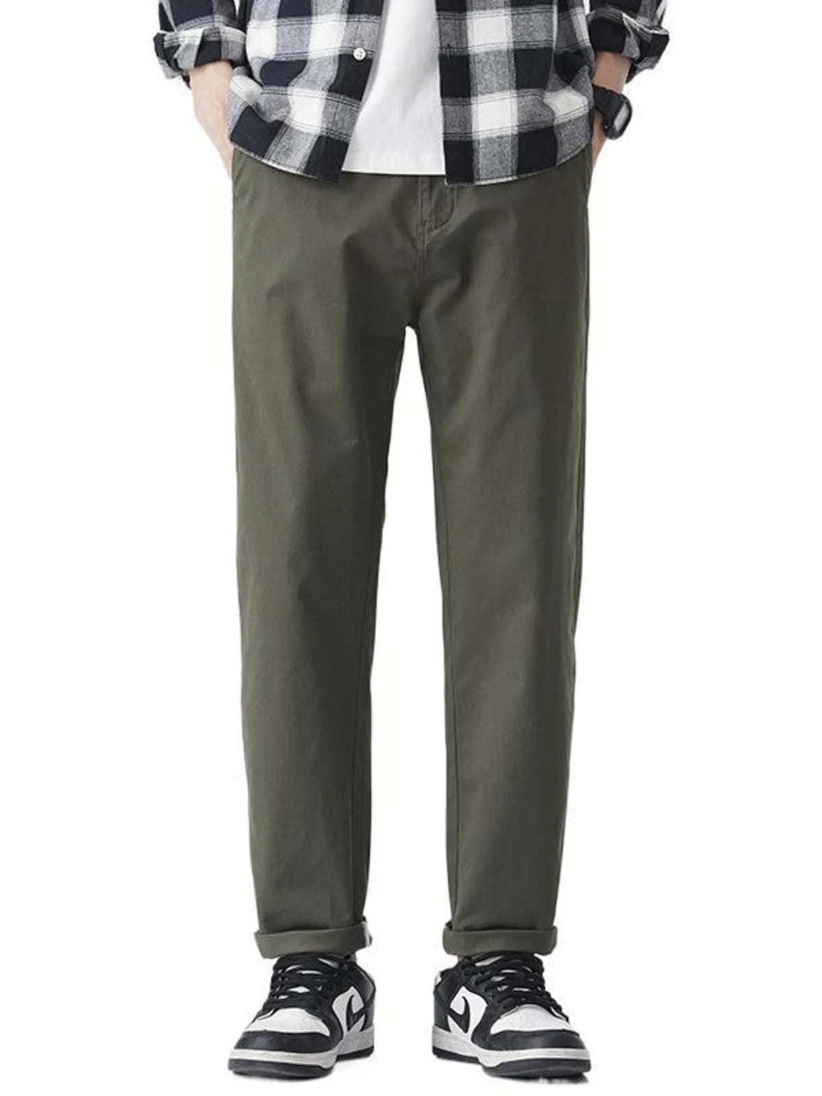 Men's Straight Leg Casual Pants