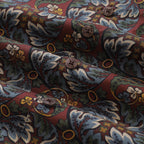 Vintage Hawaiian Shirt For Men Vibrant Cycle Morris Shirt Camp Collar 100% Cotton By Cigar