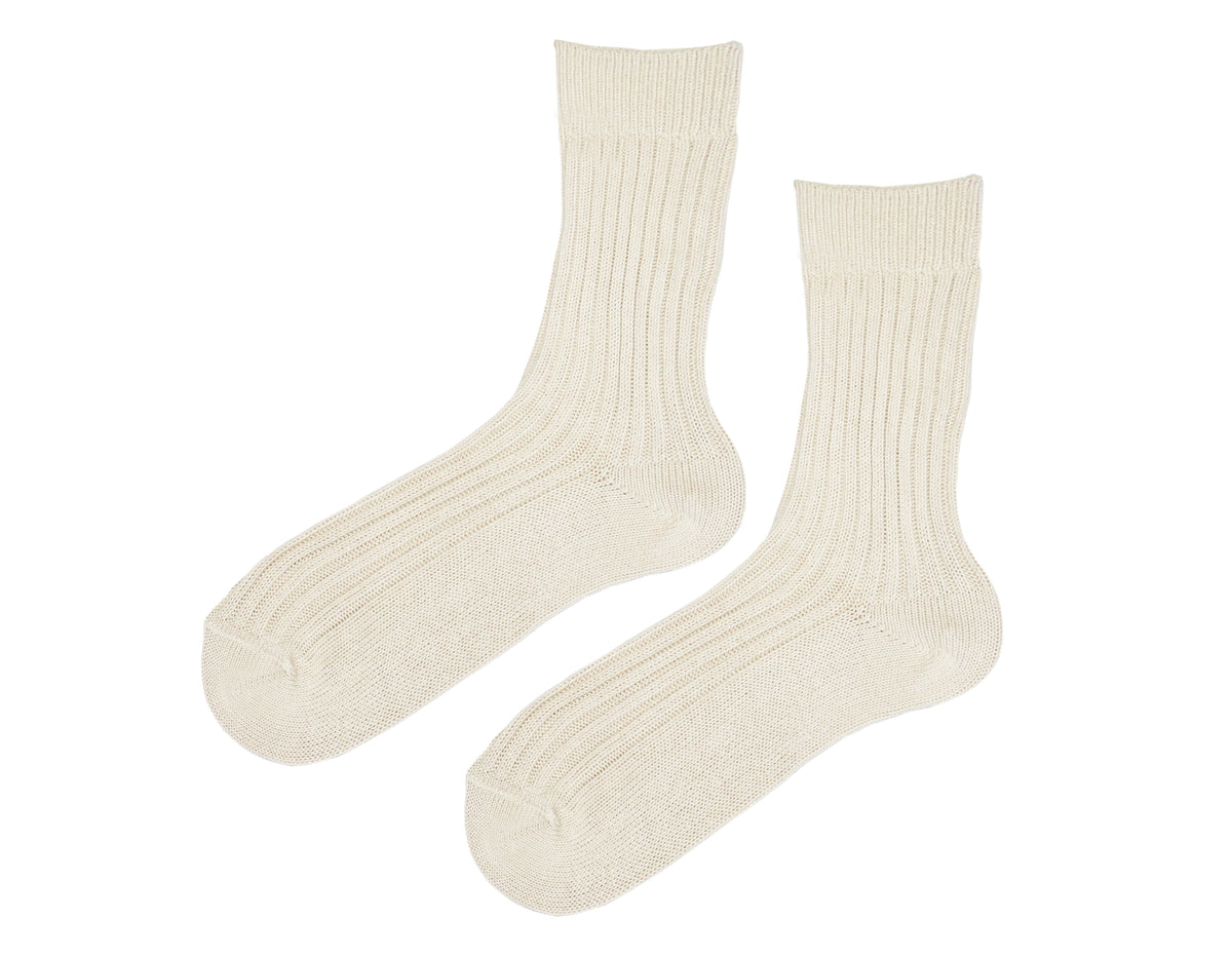 tittimitti® Women’s 100% Organic Cotton Boot Socks 1 Pair – Thick Warm Winter Socks Made in Italy