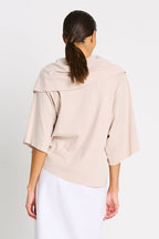 Pima Cotton Jackie O Top - Putty