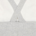 Organic Knit Bodysuit and Sweater Overall Set