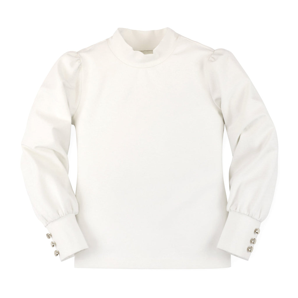 Mock Neck Knit Top - Made with Organic Cotton - Baby