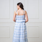 Smocked Tiered Organic Dress