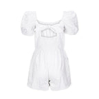 Organic Eyelet Romper