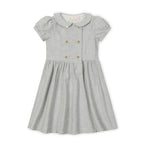 Organic Double Breasted Flannel Dress
