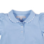 Organic Puff Sleeve Polo