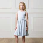 Organic Pleated Sweater Dress