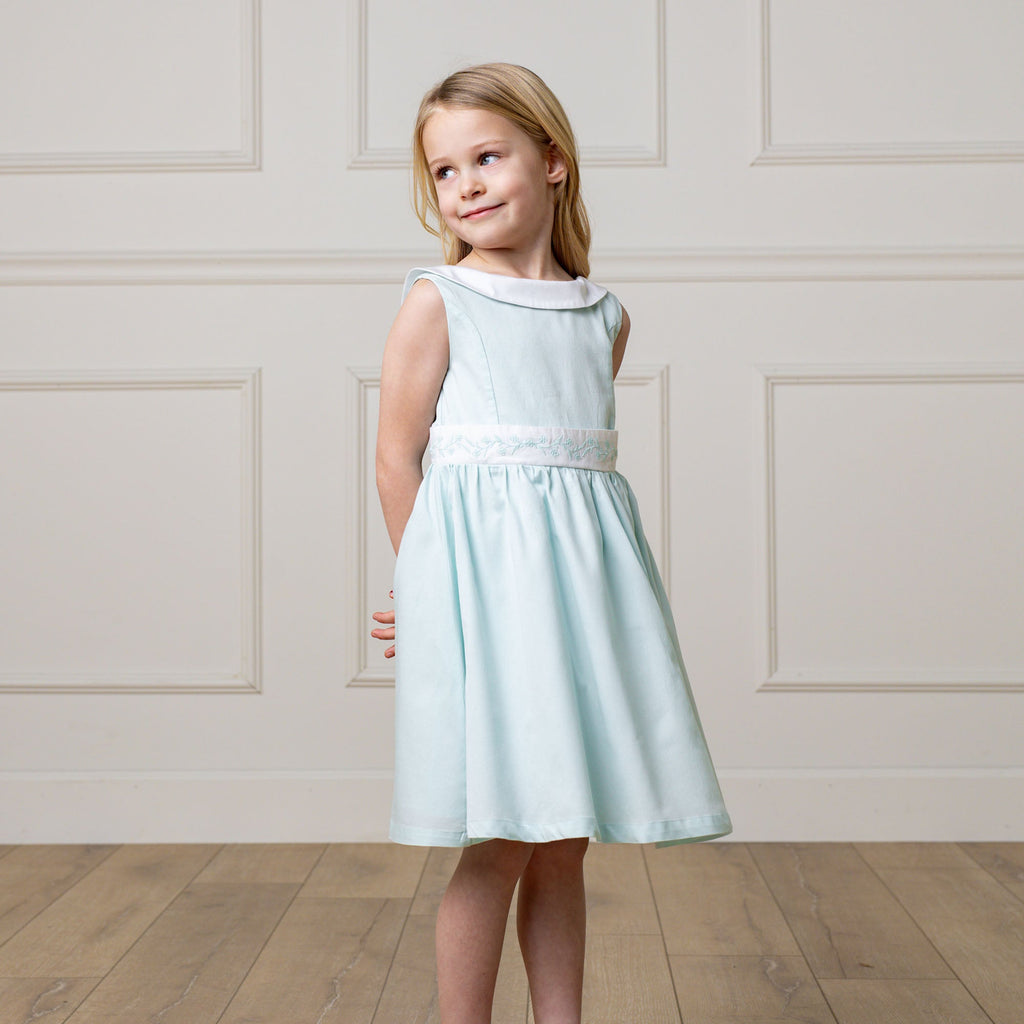 Organic Sateen Party Dress