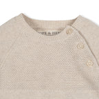 Organic Footed Sweater Romper