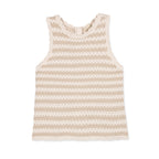 Organic Button Back Sweater Tank