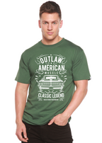 Outlaw American Muscle Spun Bamboo® Men's Bamboo Viscose/Organic Cotton Short Sleeve Graphic T-Shirt