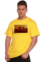 Los Angeles Unisex Bamboo Viscose/Organic Cotton Short Sleeve Graphic T-Shirt