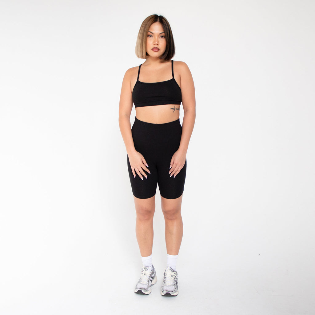 Women's Cotton Biker Shorts