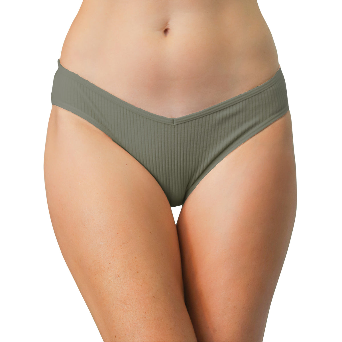 Cotton Rib Bikini Surprise 6 Pack, XS-2X