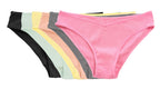 Cotton Rib Bikini Surprise 6 Pack, XS-2X