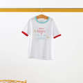 Sparkler Kisses and 4th of July Wishes Organic Cotton Tee