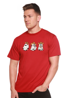 Cowboy Ghosts Unisex Bamboo Viscose/Organic Cotton Short Sleeve Graphic T-Shirt