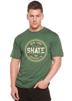 New York Skate Pank Men's Bamboo Viscose/Organic Cotton Short Sleeve Graphic T-Shirt