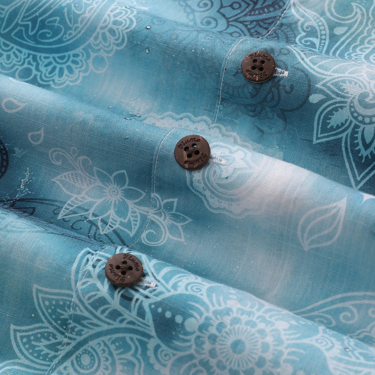 Hawaiian Shirt For Men A Paisley Dream Print Shirt Camp Collar 100% Cotton Shirt By Sun