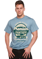 Premium Garage Spun Bamboo® Men's Bamboo Viscose/Organic Cotton Short Sleeve Graphic T-Shirt