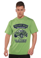 Wild Off Road Spun Bamboo® Men's Bamboo Viscose/Organic Cotton Short Sleeve Graphic T-Shirt