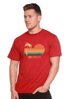 Los Angeles Unisex Bamboo Viscose/Organic Cotton Short Sleeve Graphic T-Shirt