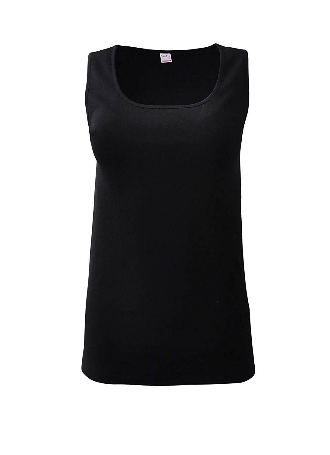 MaRe Premium Quality 100% Brushed Cotton Women's Sleeveless Tank Top S - XXL Made in Italy