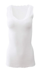 BASIC COTTON Free Spirit Premium Quality 100% Cotton Women's Tank Top. Proudly Made in Italy (603)