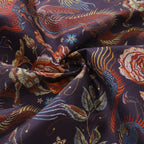 Hawaiian Shirt For Men Embroidered Dragon Pattern Shirt Camp Collar 100% Cotton By Sun