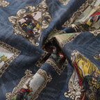 Hawaiian Shirt For Men The Twelve Main Gods Print Shirt Camp Collar 100% Cotton By Sun