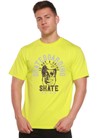 Skate Boarding Men's Bamboo Viscose/Organic Cotton Short Sleeve Graphic T-Shirt