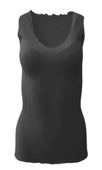 BASIC COTTON Free Spirit Premium Quality 100% Cotton Women's Tank Top. Proudly Made in Italy (603)