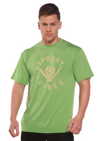 Spooky Vibes Men's Bamboo Viscose/Organic Cotton Short Sleeve Graphic T-Shirt