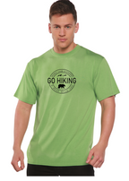 Go Hiking Men's Bamboo Viscose/Organic Cotton Short Sleeve Graphic T-Shirt