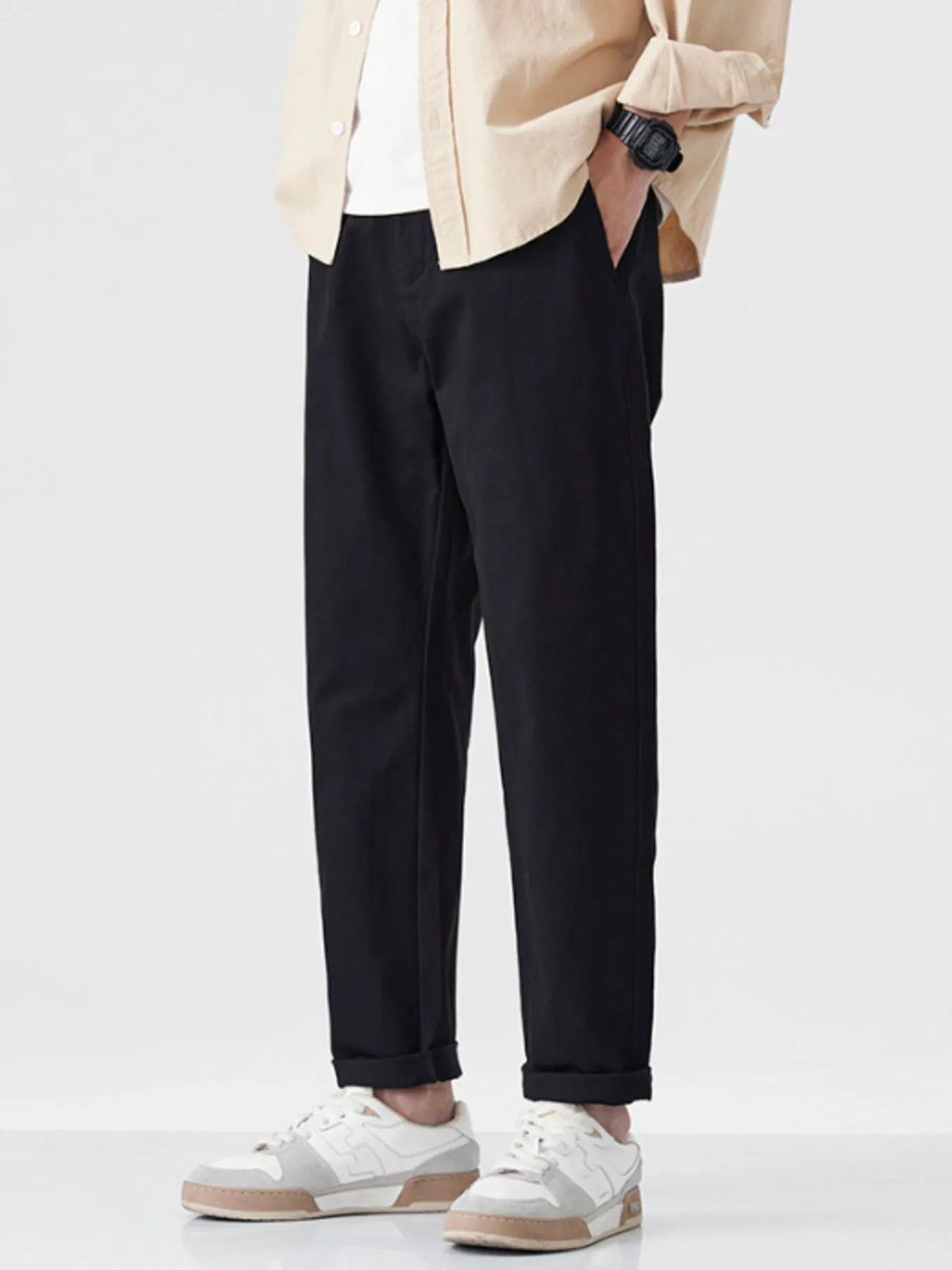 Men's Straight Leg Casual Pants