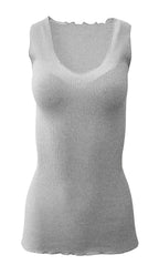 BASIC COTTON Free Spirit Premium Quality 100% Cotton Women's Tank Top. Proudly Made in Italy (603)