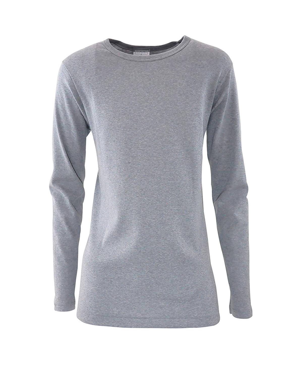 BASIC COTTON Free Spirit Premium Quality 100% Brushed Cotton Men's Long Sleeve Made in Italy (952)
