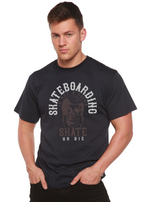 Skate Boarding Men's Bamboo Viscose/Organic Cotton Short Sleeve Graphic T-Shirt