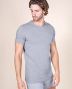 BASIC COTTON Free Spirit Premium Quality 100% Cotton Men's Crew Neck T-Shirt. Proudly Made in Italy (906)