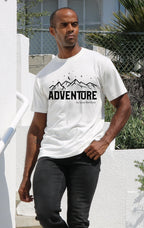 Adventure Printed Men's Bamboo Viscose/Organic Cotton Short Sleeve T-Shirt