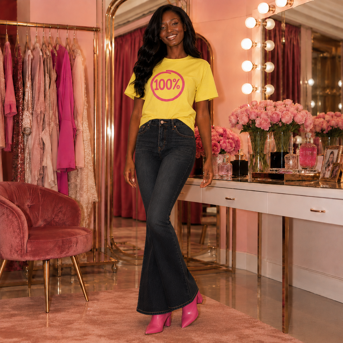 Keep It 100% Women's Cotton T-Shirt