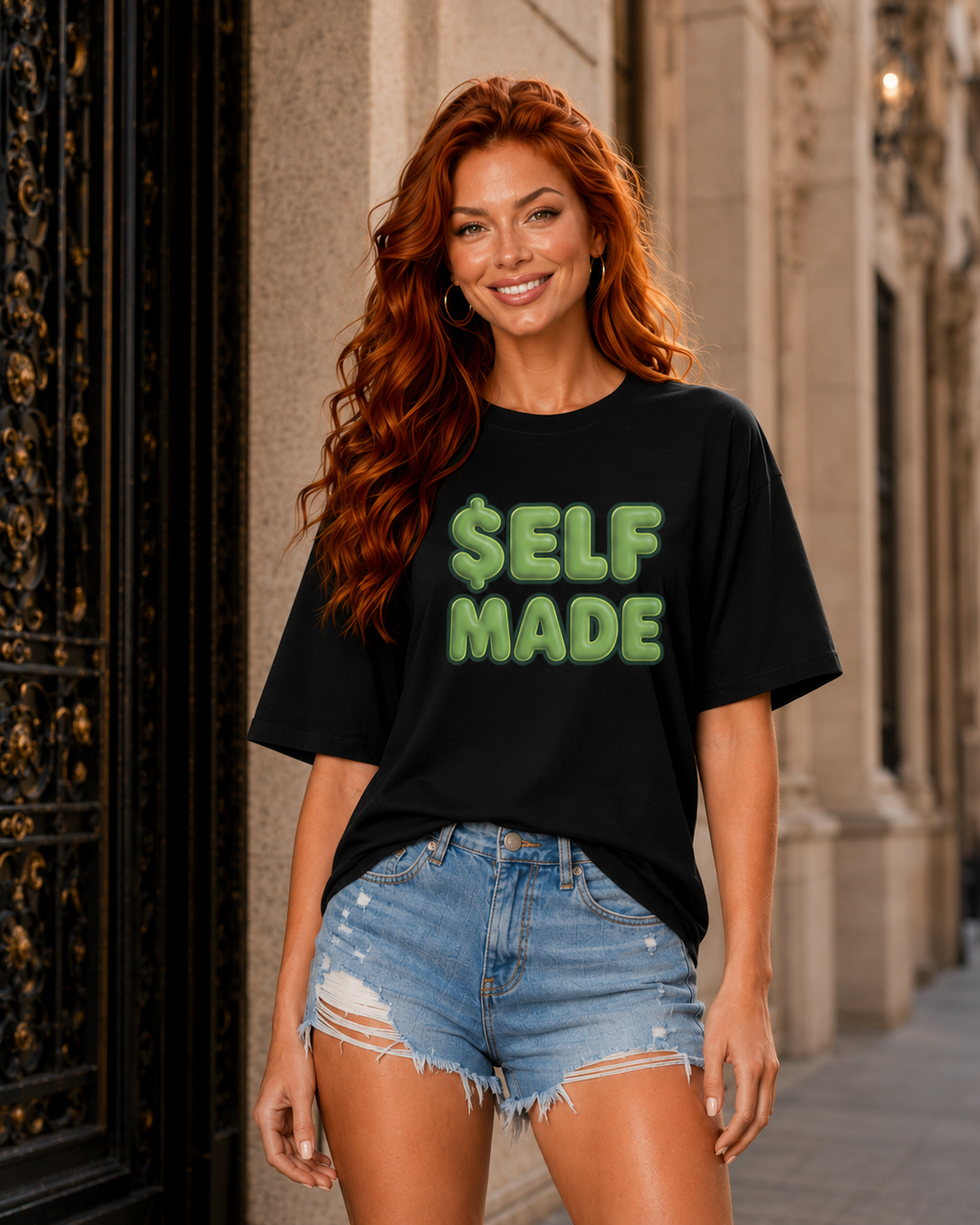$ELF MADE Earned Not Given Women's Cotton T-Shirt