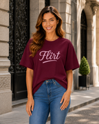 Sweet But Not Innocent Certified Flirt Women's Cotton T-Shirt