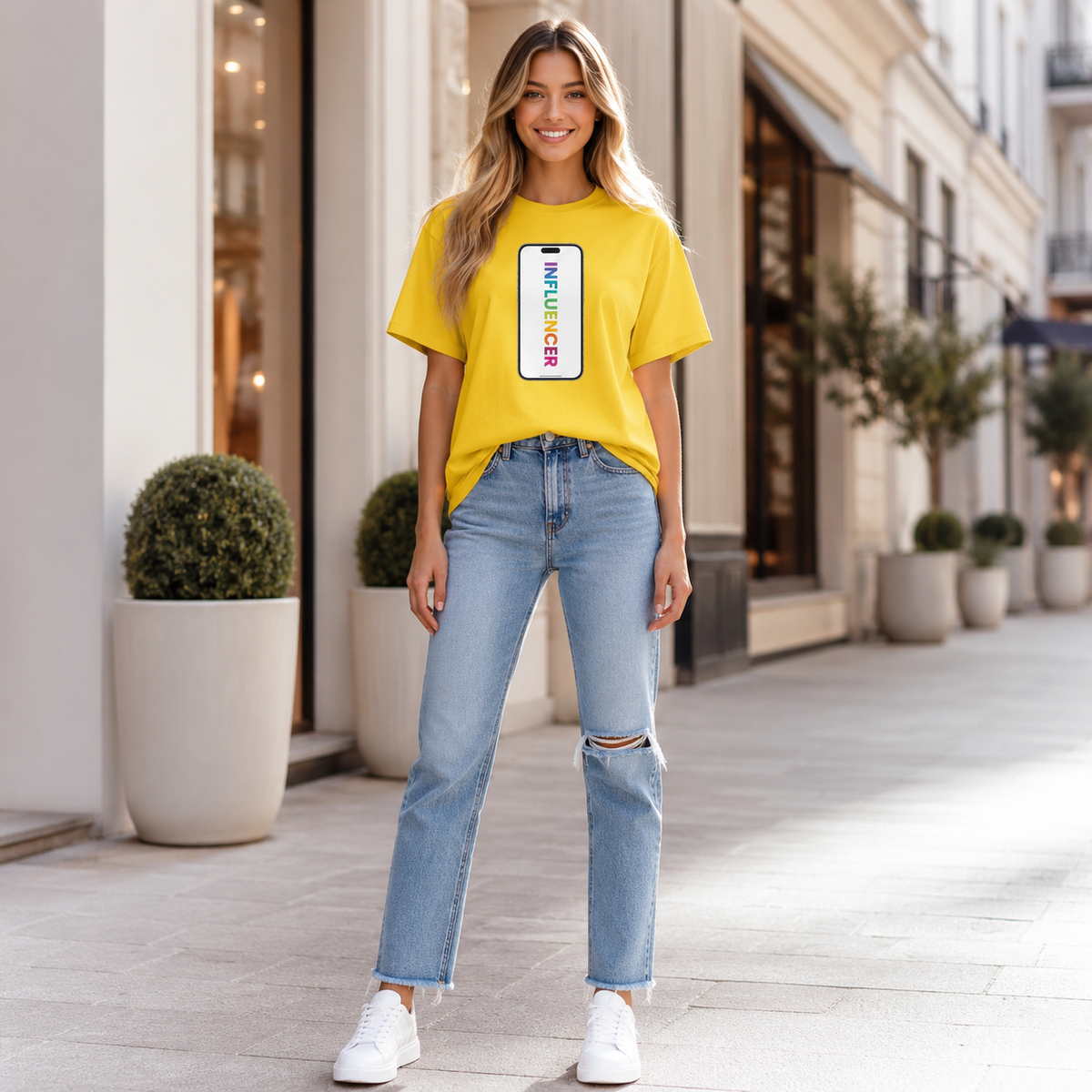Built For The Algorithm Influencer Women's Cotton T-Shirt