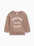 Christmas Cookie Tester Organic Cotton Baby and Toddler Pullover