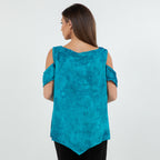 Mylie Cold Shoulder Top 100% Cotton Gauze