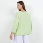 Women's Cotton Gauze Sabrina Top