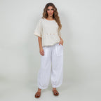 Women's 100% Cotton Gauze Kira Top