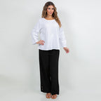Women's Cotton Gauze Sabrina Top