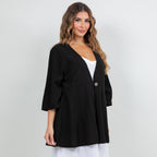 Chinatown Elbow Length Cotton Gauze Jacket